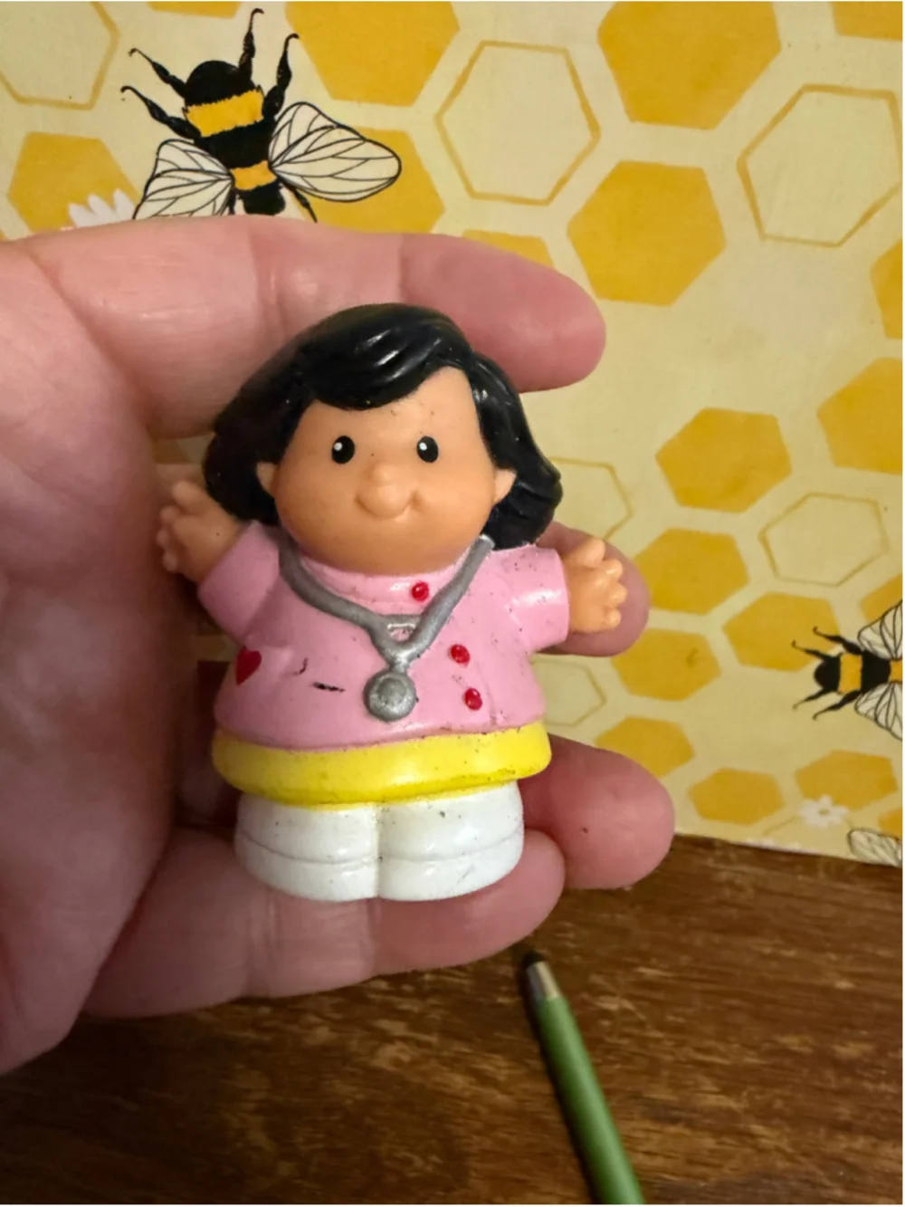 Fisher Price Little People Community Helpers Figures Lot of 5 Doctor Mail Carrie